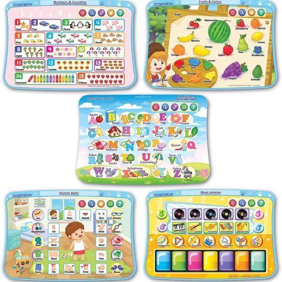 VTech Touch and Learn Activity Desk Deluxe - Red & Blue - Pre-Owned - Picture 16 of 16